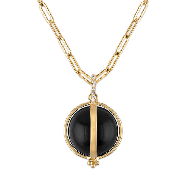 Black Orbit Necklace