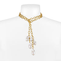 Fresh Water Pearl Wrap Necklace