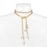 Fresh Water Pearl Wrap Necklace