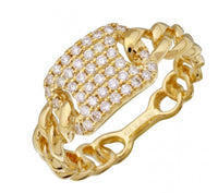 14K Yellow Gold Diamond Ring